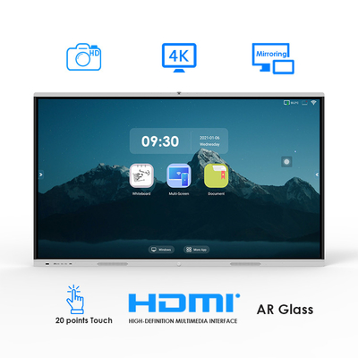Electronic 105 Inch Smart Board For Conference Room Multifunctional