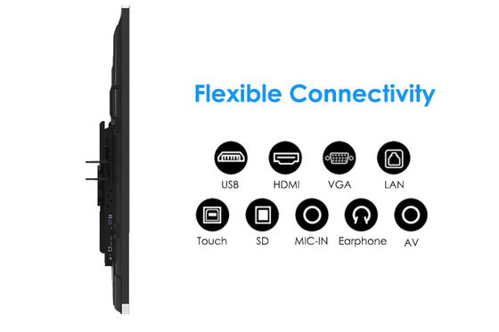 Electronic 105 Inch Smart Board For Conference Room Multifunctional