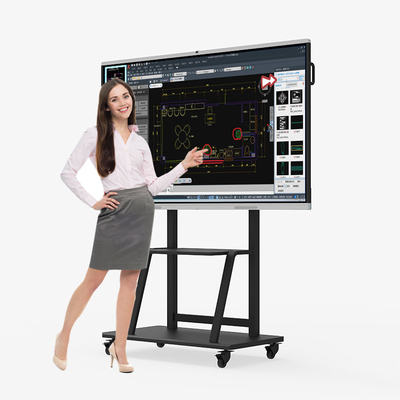 Capacitive Touch Electronic Smart Whiteboard , Digital Smart Board For Classroom OEM