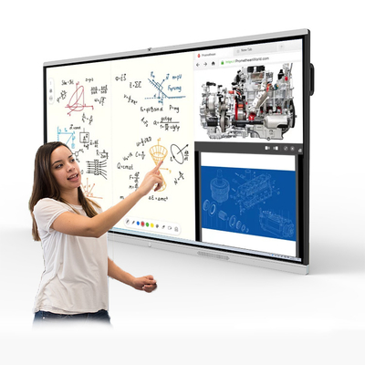 OEM ODM 100 Inch Smart Board , Large Touch Screen Monitor For Conference Room