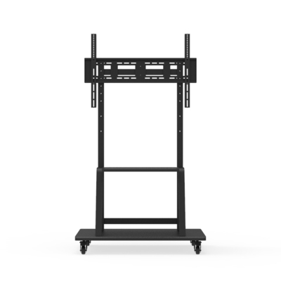 Modern Rolling Smart Board Floor Stand Tilt Adjustable Steel Mount