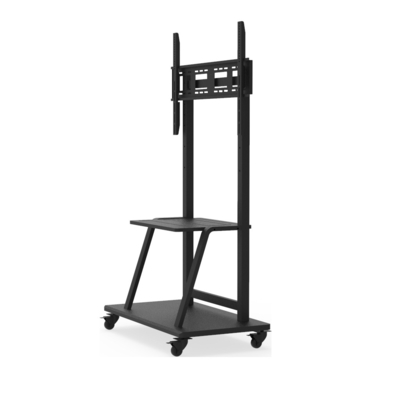 Multipurpose Smart Board Floor Stand , Rolling Mobile TV Stand With Wheels ODM
