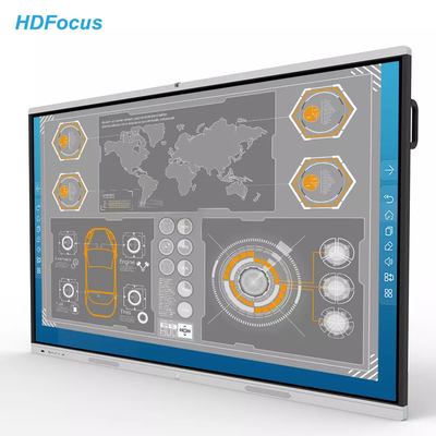 School 85 Inch 3840x2160 Touchscreen Smart Board Interactive Display