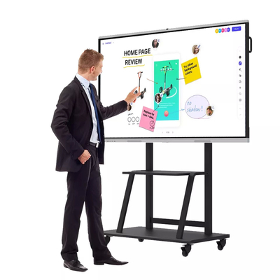 4K 20 Touch Led Lcd Teaching Interactive Smart Whiteboard