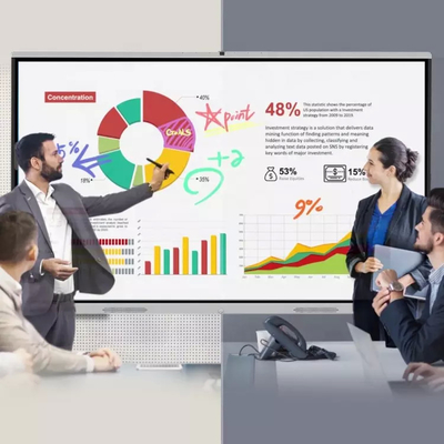 Interactive 65 Inch Interactive Touch Screen Smart Board