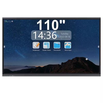 110 Inch Ir Touch Screen Finger Smart Interactive Whiteboard