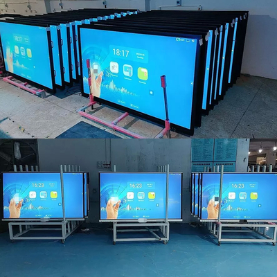 16:9 55 Inch Smart Board IR Touch Interactive Lcd Panel For Teaching