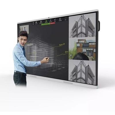 65" 20 Touch Interactive Board Anti-Glare Smart White Board