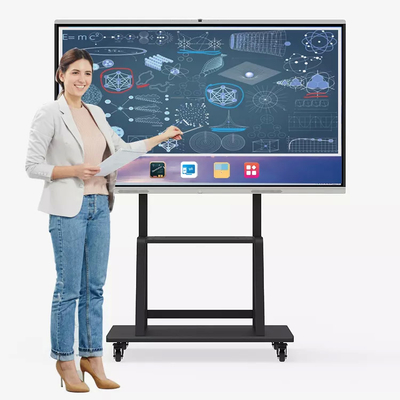 4K 75 Inch Touch Screen Monitor Interactive Whiteboard