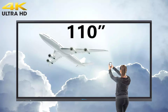 110" lcd 4K Touch Smart Interactive Board For Education