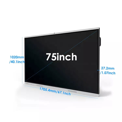75 Inch 4K UHD Usb Interactive Flat Panel Smartboards